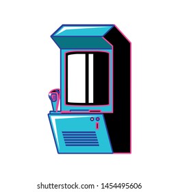 retro video game machine icon