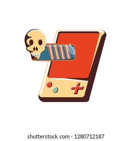 retro video game portable device
