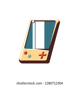 retro video game portable device