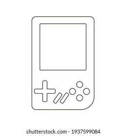 retro video game, vector illustration