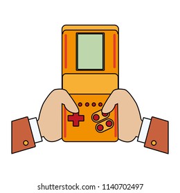 Retro videogame console portable