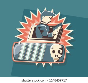 retro videogame design