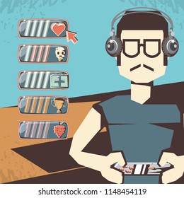 Retro videogames design