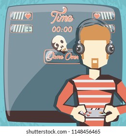 Retro videogames design