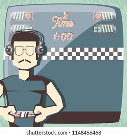 Retro videogames design