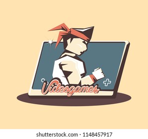 retro videogames design
