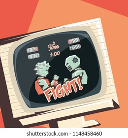retro videogames design