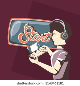 Retro videogames design