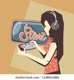 Retro videogames design