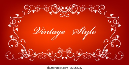 retro vignette