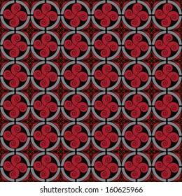 Retro Viking pattern