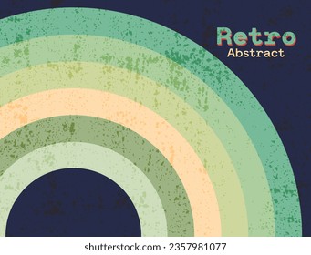 Retro vintage 70s, 80's, 90's style stripes background poster lines and shapes vector design graphic 1970s retro background. abstract stylish 70s, 80's and 90's era line frame illustration