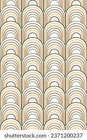 retro vintage 70s style stripes background poster lines. shapes vector design graphic 1970s retro background. abstract stylish 70s era line frame illustration retro line eps 10 vector