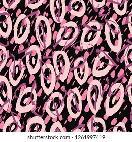 Retro vintage 80 Memphis style of fashion illustration. Seamless abstract vector illustration background.