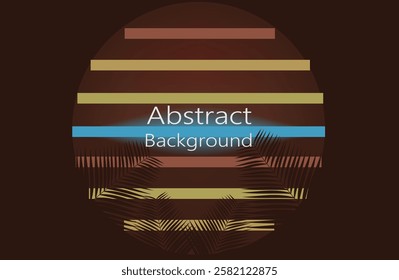 Retro vintage 80s or 90s geometric style abstract background. The sun and the tree. Good design for textile t-shirts print design, flyer and poster background.