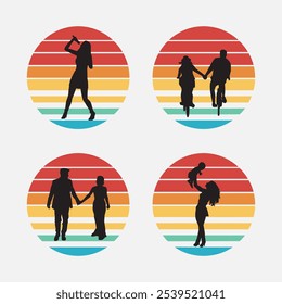 Retro vintage background difference scene