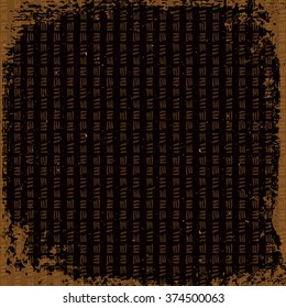 Retro Vintage Background with pattern