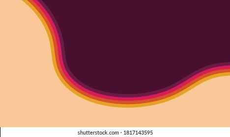 Retro vintage background pattern. Vintage stripe, banner, poster layout.