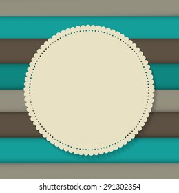 Retro Vintage Background Template Vector Illustration EPS10