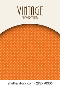 Retro Vintage Background Template Vector Illustration EPS10