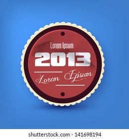 Retro vintage badge