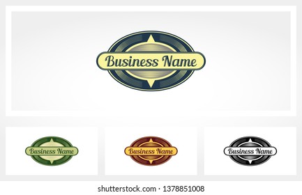 Retro Vintage Badge Emblem Logo