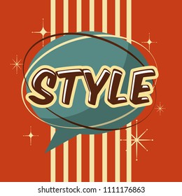 retro vintage badges