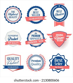 Retro vintage badges and labels 
