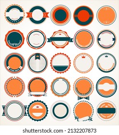 Retro vintage badges and labels 