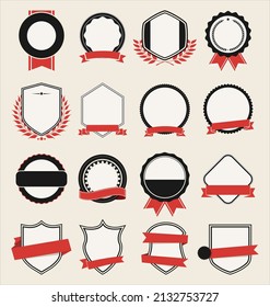 Retro vintage badges and labels 
