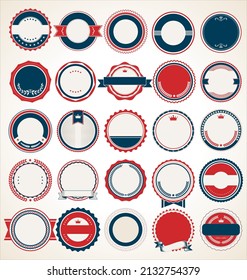 Retro vintage badges and labels 
