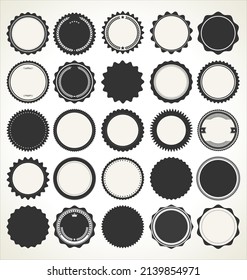 Retro vintage badges and labels vector 