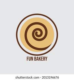 Retro vintage bakery logo badge and label.