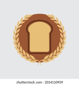 Retro vintage bakery logo badge and label.