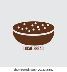 Retro vintage bakery logo badge and label.