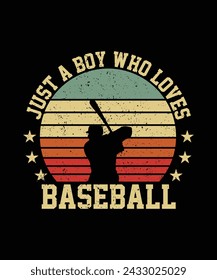 Retro Vintage Baseball Design for baseball lover