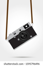 Retro and vintage camera, Vector