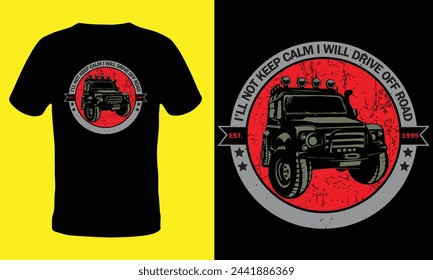 Retro vintage car t shirt design