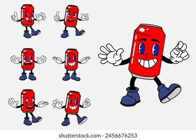 Retro Vintage Cartoon Mascot Oldiest