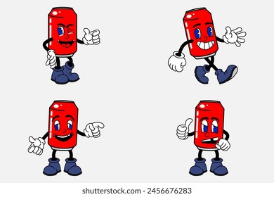 Retro Vintage Cartoon Mascot Oldiest