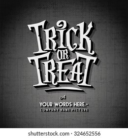 Retro Vintage Cinematic End Credits - Halloween - Vector Background