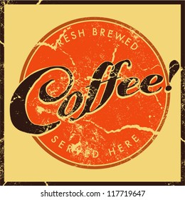 Retro Vintage Coffee