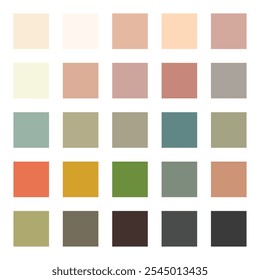 Retro and Vintage Color Palettes