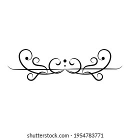 Retro vintage decorative frame. Arabesque. Floral pattern - Vector