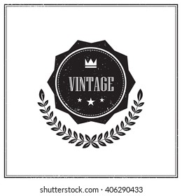 Retro Vintage designed Badges  