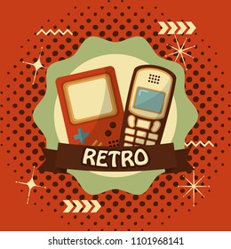 retro vintage devices