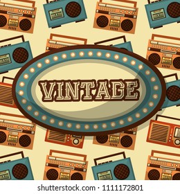 retro vintage devices