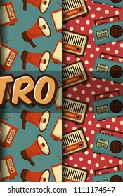 retro vintage devices