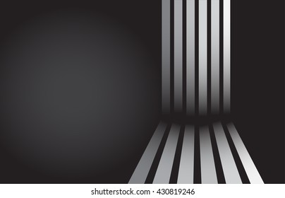 Retro, vintage, disco, funky background. Vector art.