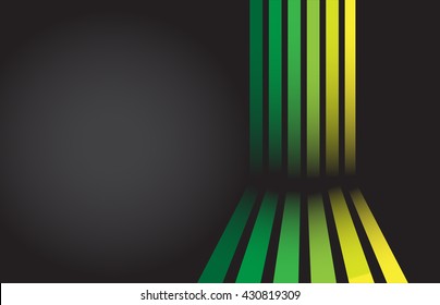 Retro, vintage, disco, funky background. Vector art.